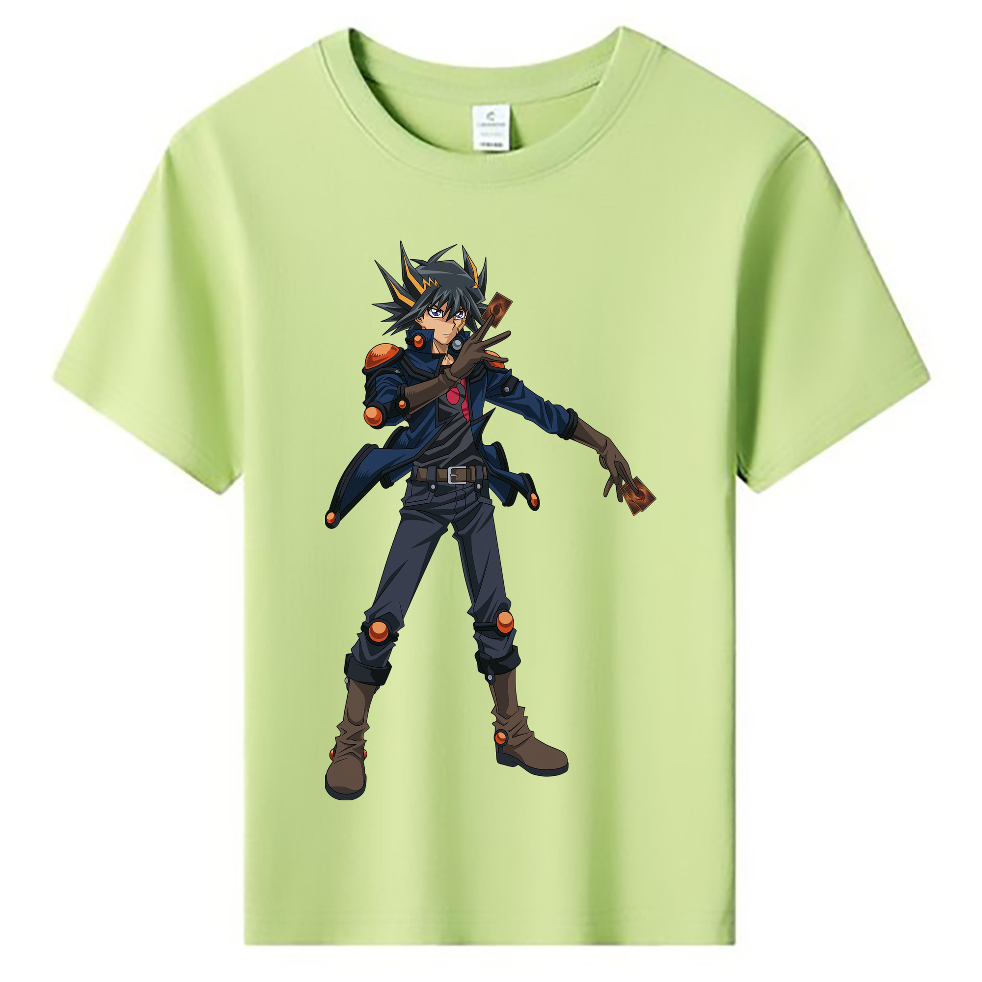 （画像用） 遊☆戯☆王 Yu-Gi-Oh! 綿100％キッズTシャツ（フロントプリント）